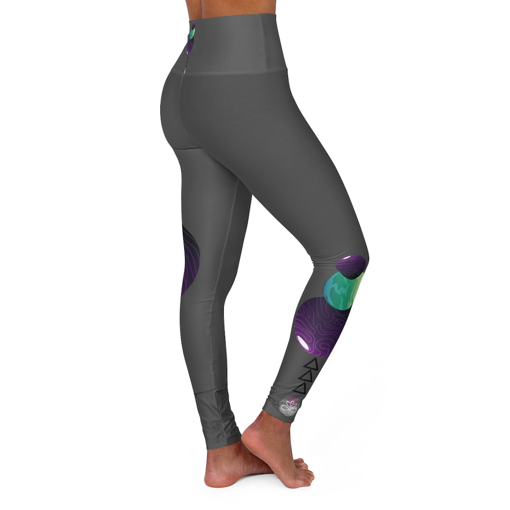 Reverencia II Womens-High Waisted Yoga Leggings