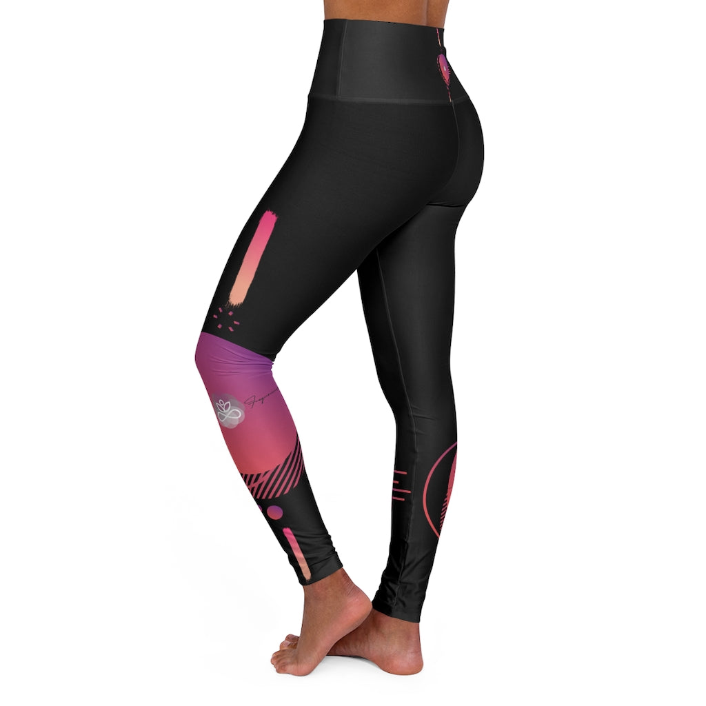 Reverencia VI Womens-High Waisted Yoga Leggings