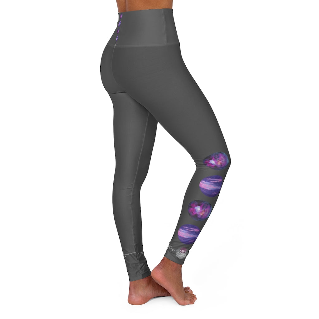 Reverencia IV- Women's-High Waisted Yoga Leggings