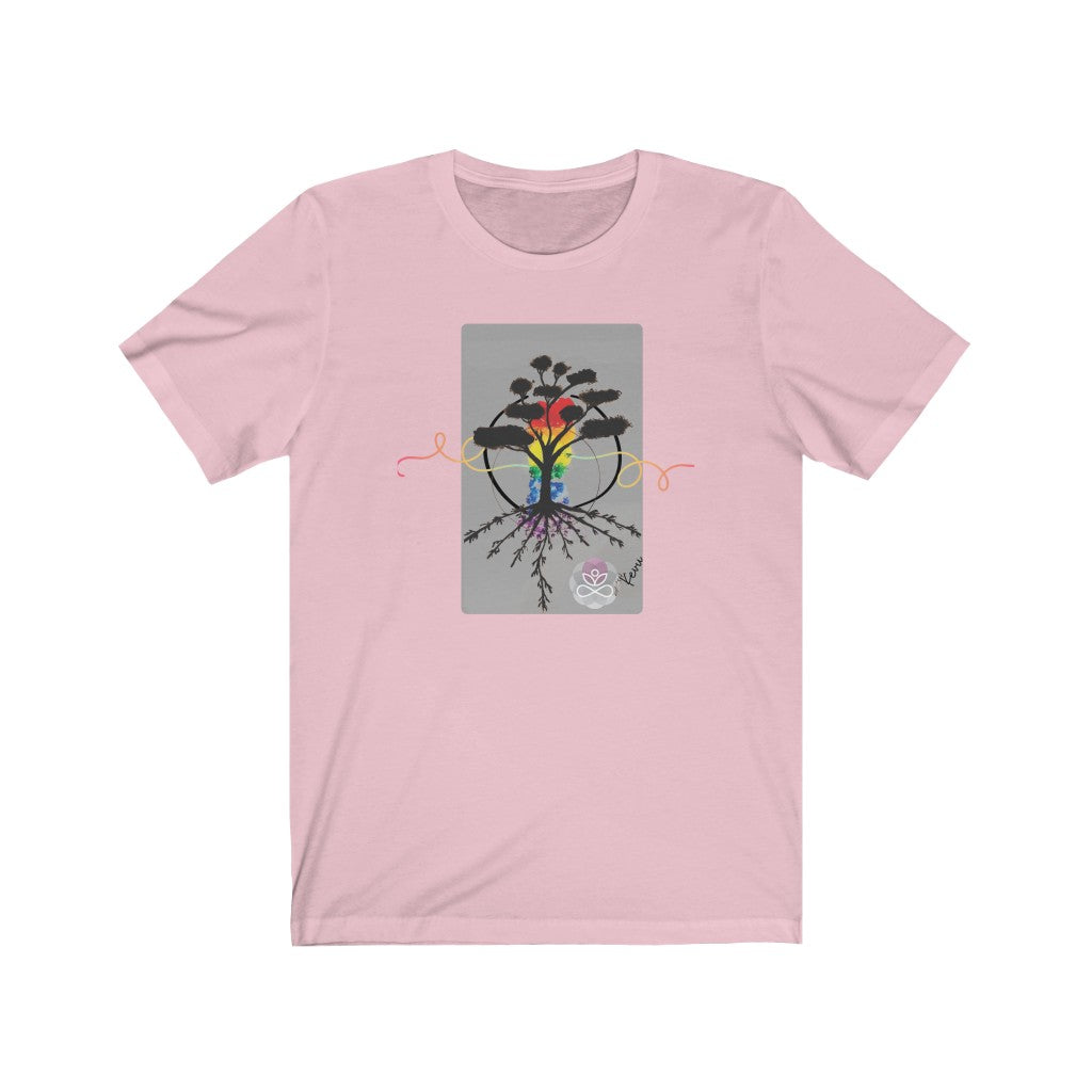 Kevu -The Tree of Life symbol -Unisex Jersey Short Sleeve Tee