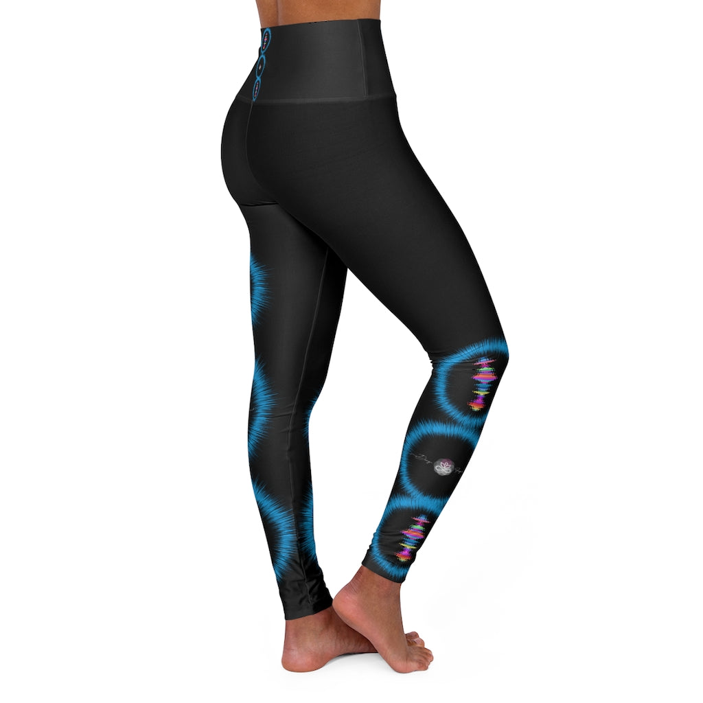 Reverencia V Womens-High Waisted Yoga Leggings