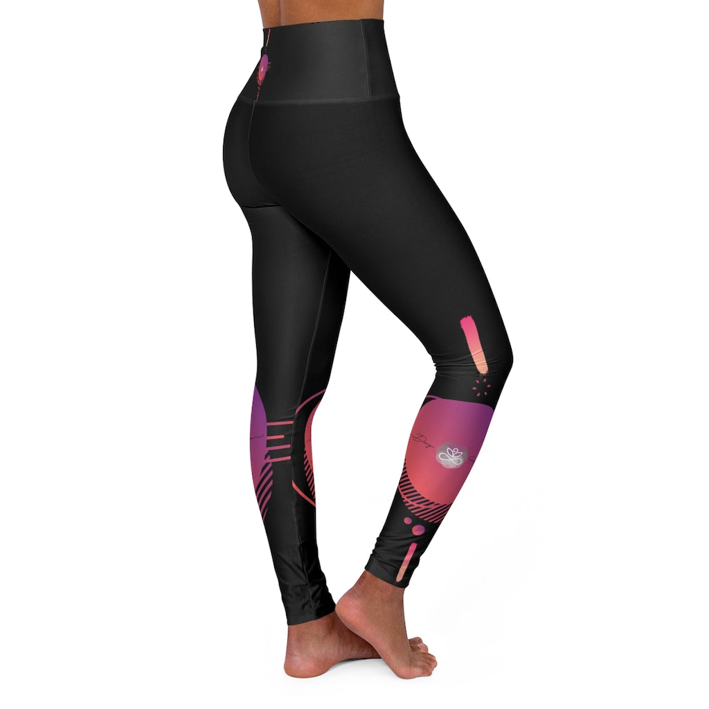 Reverencia VI Womens-High Waisted Yoga Leggings