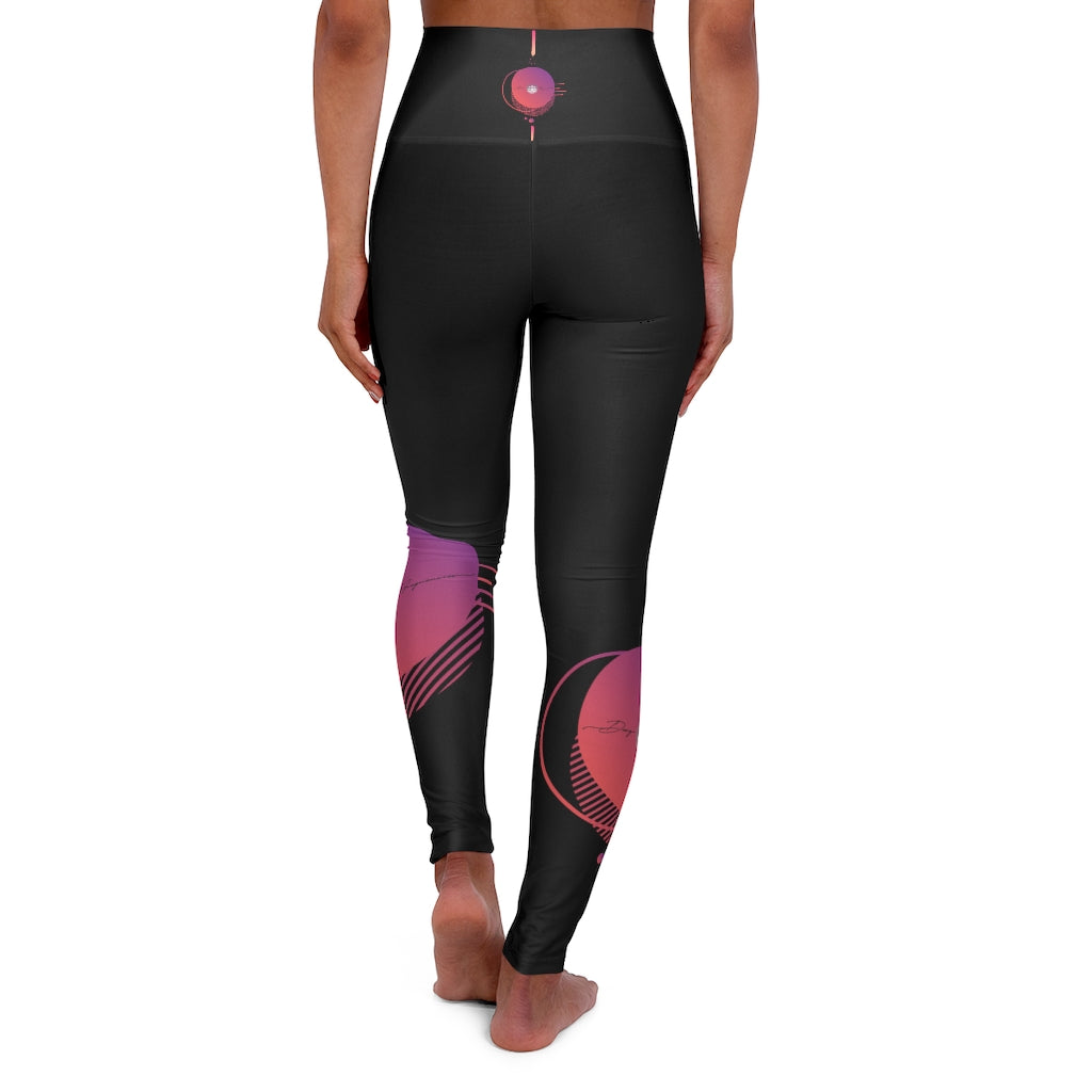 Reverencia VI Womens-High Waisted Yoga Leggings