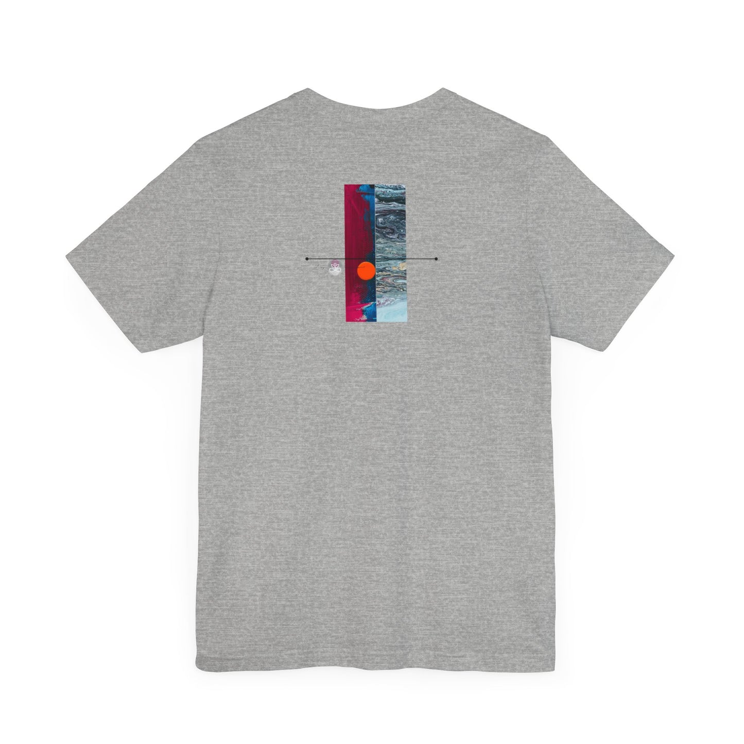 Abstract Zodiac Collection I- ARIES ZODIAC SIGN-Unisex Jersey Short Sleeve Tee