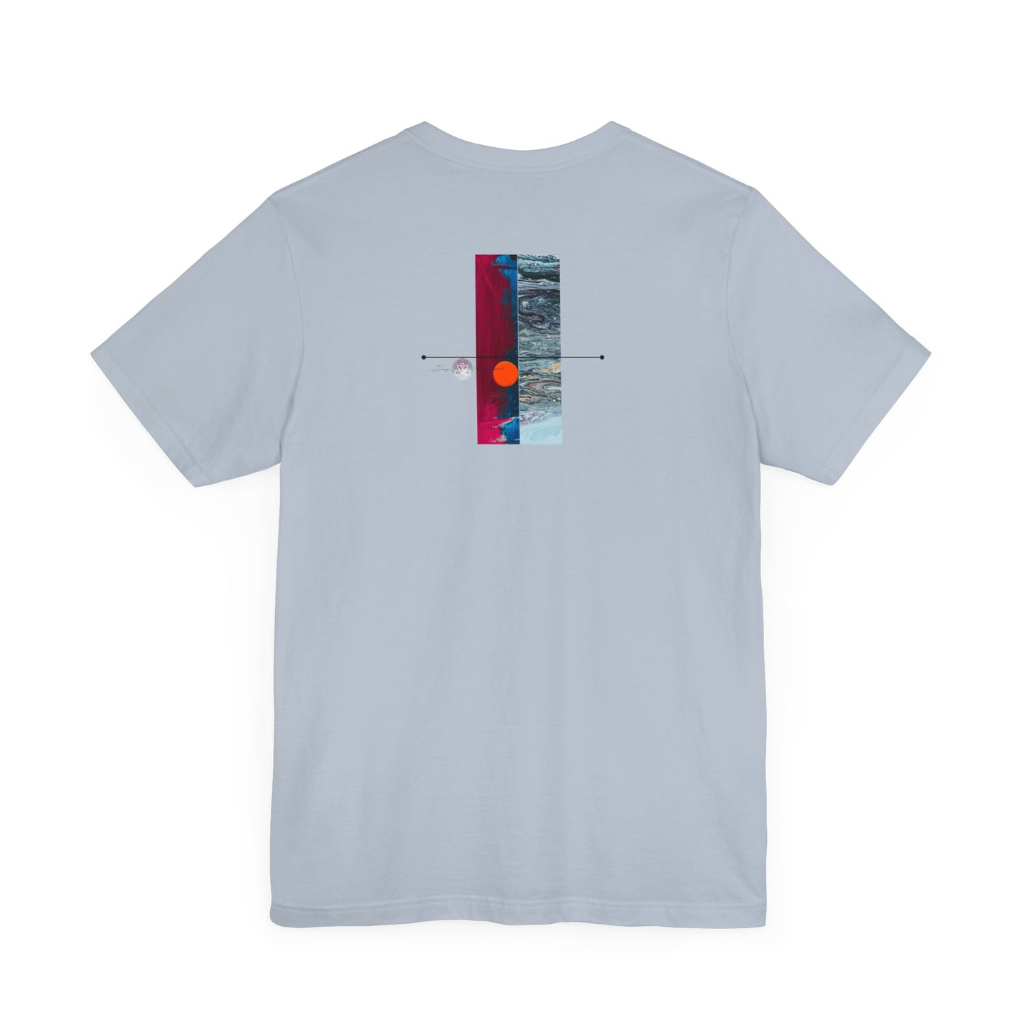 Abstract Zodiac Collection I- ARIES ZODIAC SIGN-Unisex Jersey Short Sleeve Tee