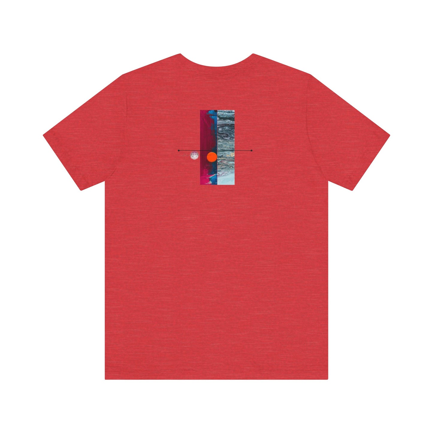 Abstract Zodiac Collection I- ARIES ZODIAC SIGN-Unisex Jersey Short Sleeve Tee