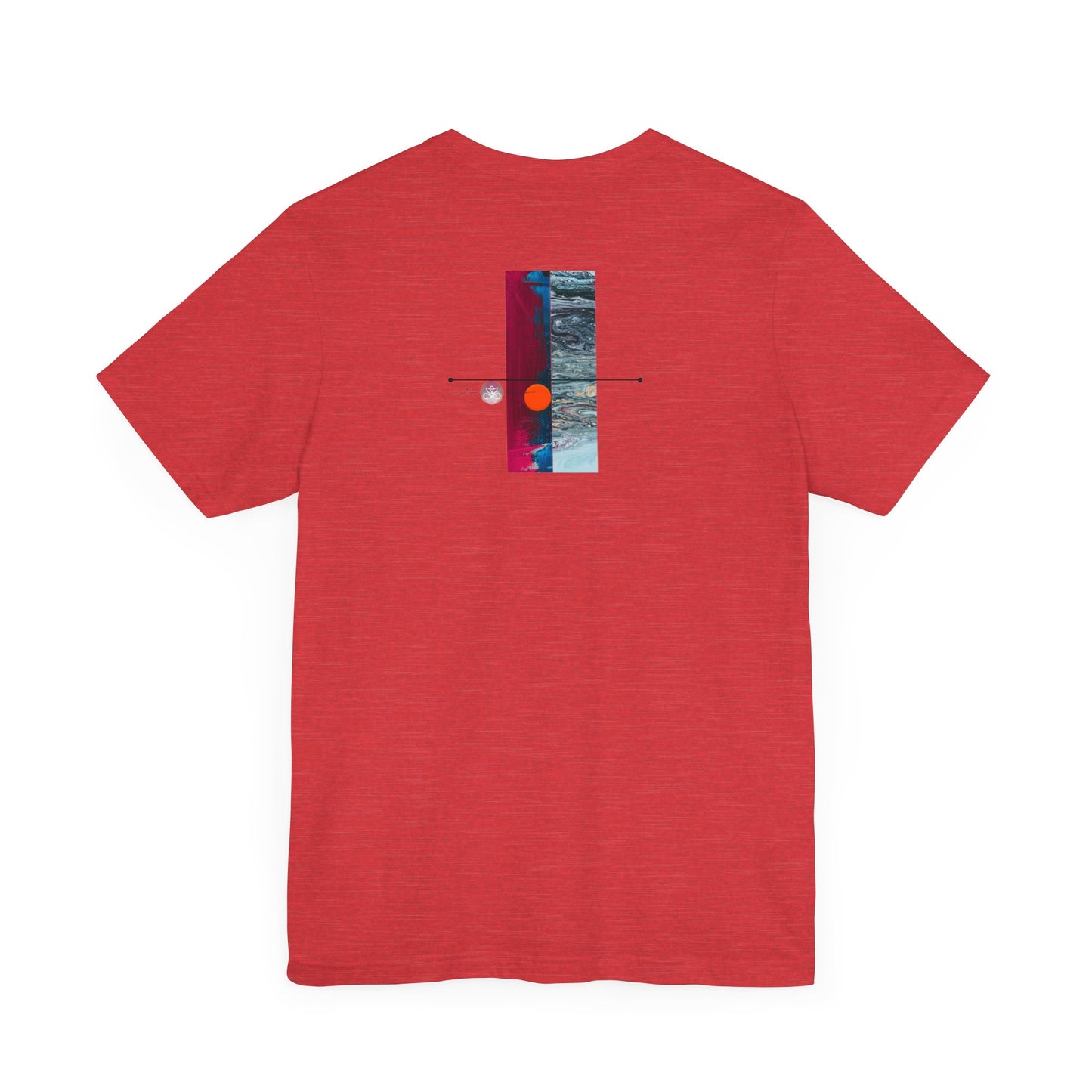 Abstract Zodiac Collection I- ARIES ZODIAC SIGN-Unisex Jersey Short Sleeve Tee