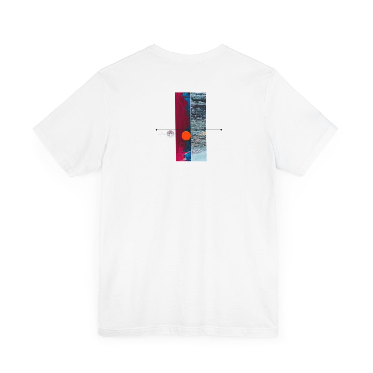 Abstract Zodiac Collection I- SAGITTARIUS ZODIAC SIGN-Unisex Jersey Short Sleeve Tee