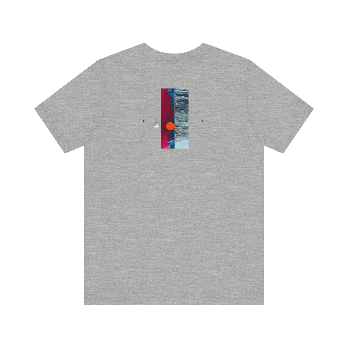 Abstract Zodiac Collection I- ARIES ZODIAC SIGN-Unisex Jersey Short Sleeve Tee
