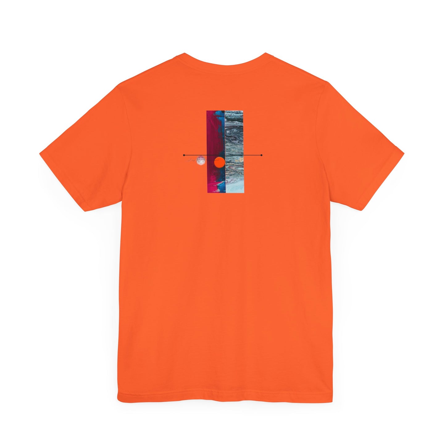 Abstract Zodiac Collection I- ARIES ZODIAC SIGN-Unisex Jersey Short Sleeve Tee