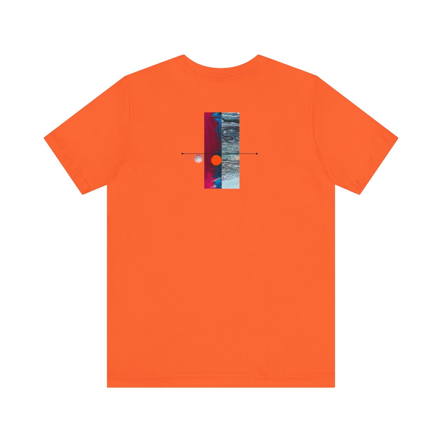 Abstract Zodiac Collection I- ARIES ZODIAC SIGN-Unisex Jersey Short Sleeve Tee