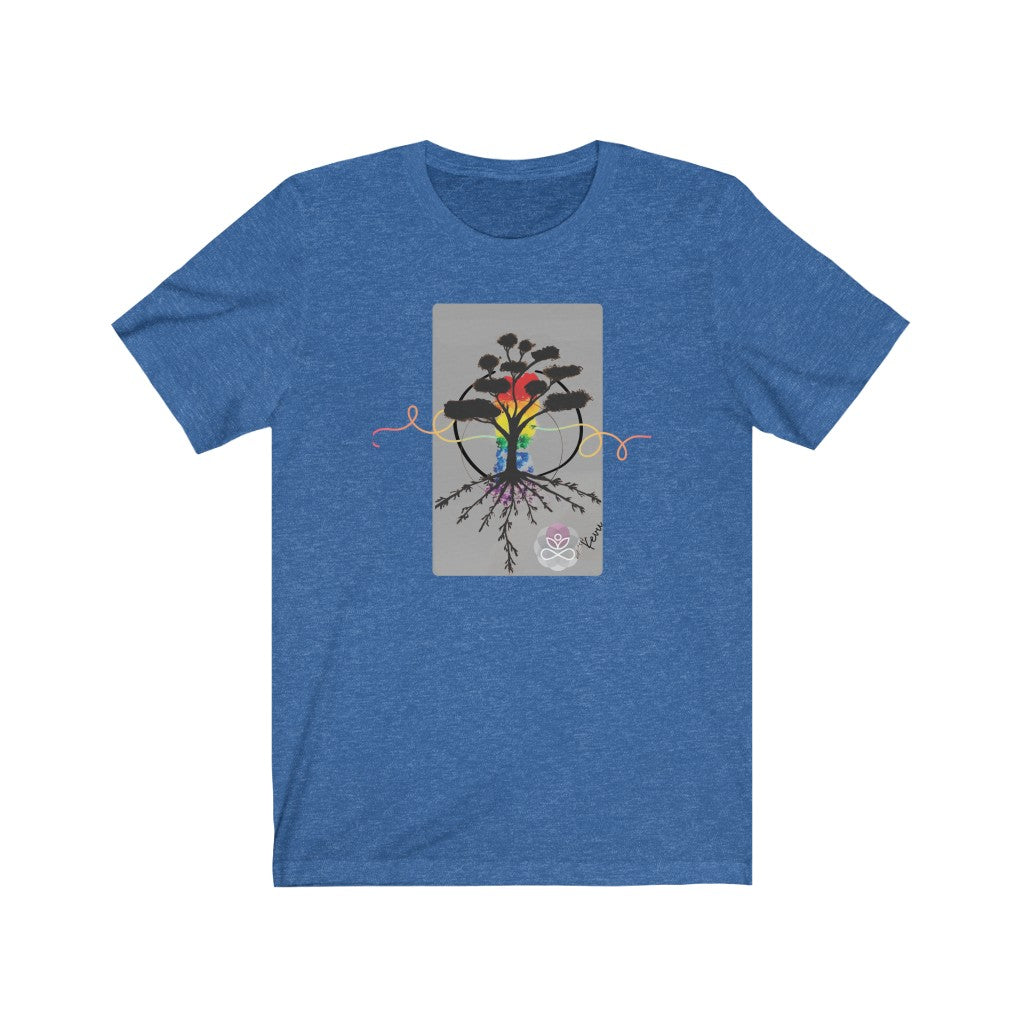 Kevu -The Tree of Life symbol -Unisex Jersey Short Sleeve Tee