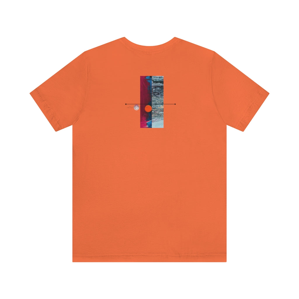 Abstract Zodiac Collection I- CAPRICORN ZODIAC SIGN-Unisex Jersey Short Sleeve Tee