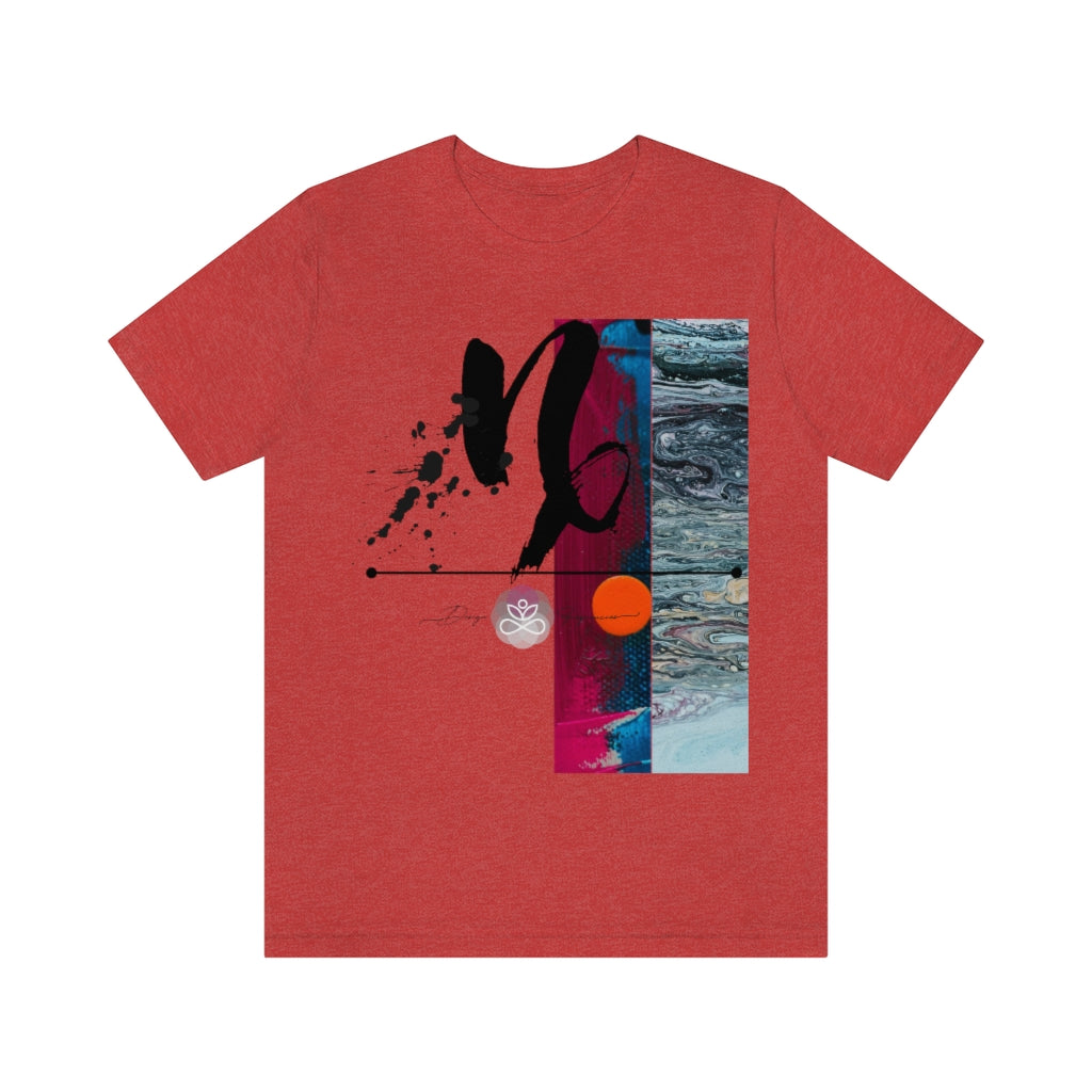 Abstract Zodiac Collection I- CAPRICORN ZODIAC SIGN-Unisex Jersey Short Sleeve Tee