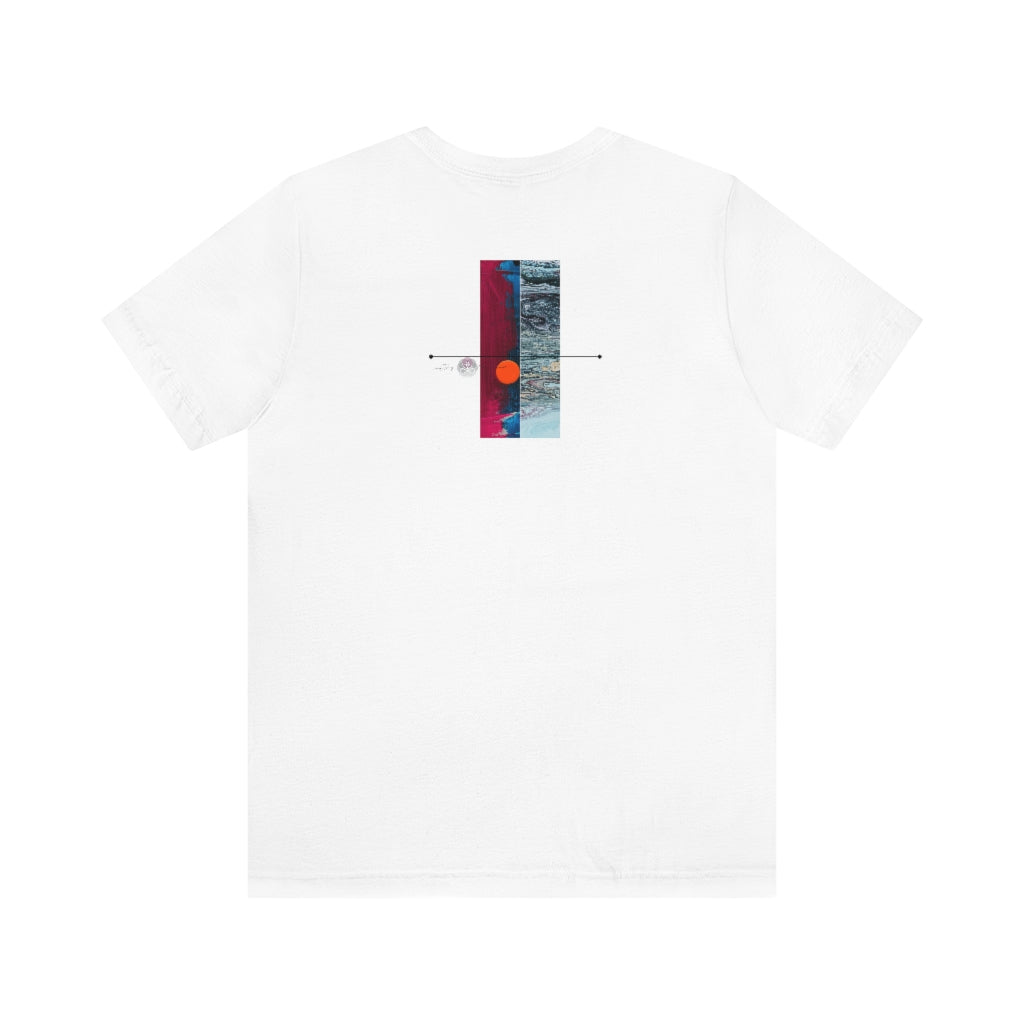 Abstract Zodiac Collection I- CAPRICORN ZODIAC SIGN-Unisex Jersey Short Sleeve Tee
