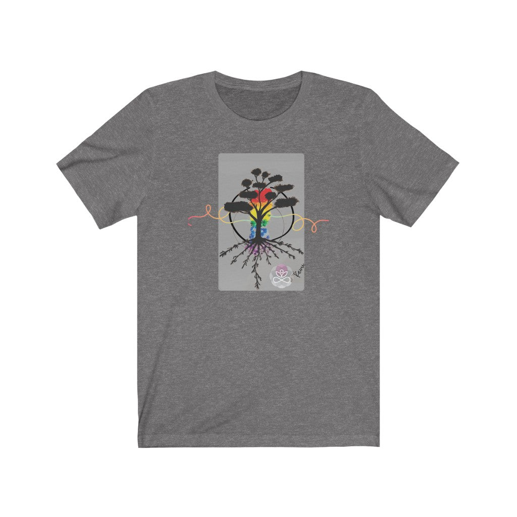 Kevu -The Tree of Life symbol -Unisex Jersey Short Sleeve Tee