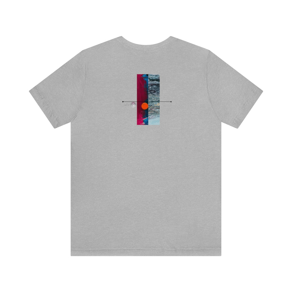 Abstract Zodiac Collection I- CAPRICORN ZODIAC SIGN-Unisex Jersey Short Sleeve Tee